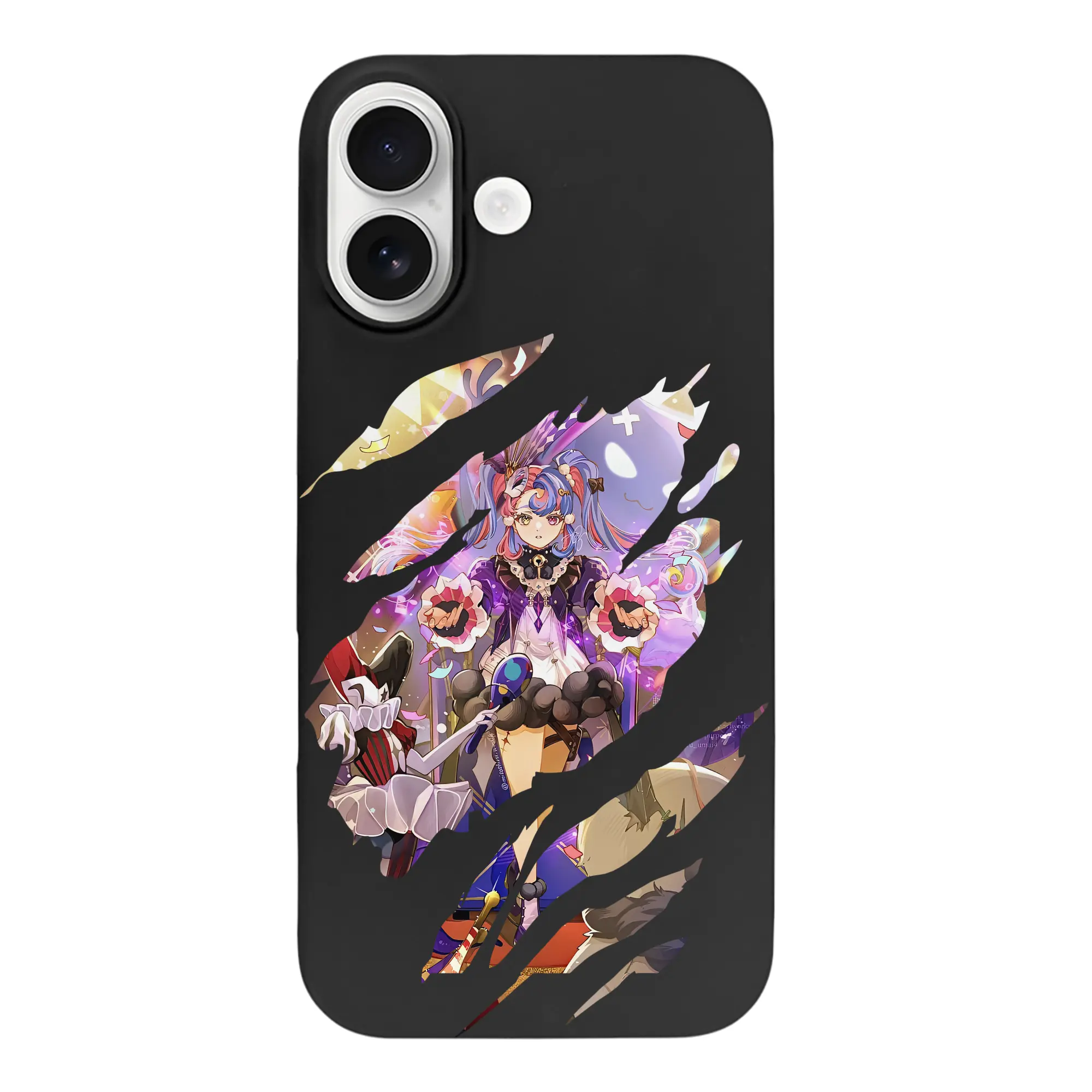 鳴潮 グッズ ロココ - iPhone 17 シリーズ シリコンケース 薄型 耐衝撃 指紋防止 ソフトタッチカバー 精密フィット 傷防止 保護ケース iPhone 17/17 Air/17 Pro/17 Pro Max 対応